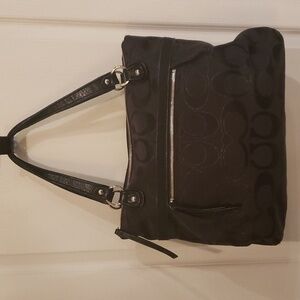 Coach Black Shoulder Bag